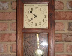 Custom firefighter clocks